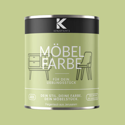 Kenzopaints Möbelfarbe Möbellack Buntlack - 2,5Liter - Farbmanufaktur Contura Berkemeier - Farbmanufaktur Contura Berkemeier