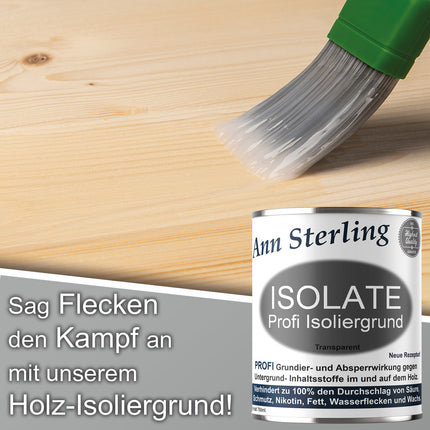 Contura Ann Sterling Profi Isolate Isoliergund Absperrgrund für Kreidefarbe Grundierung - Farbmanufaktur Contura Berkemeier - Farbmanufaktur Contura Berkemeier
