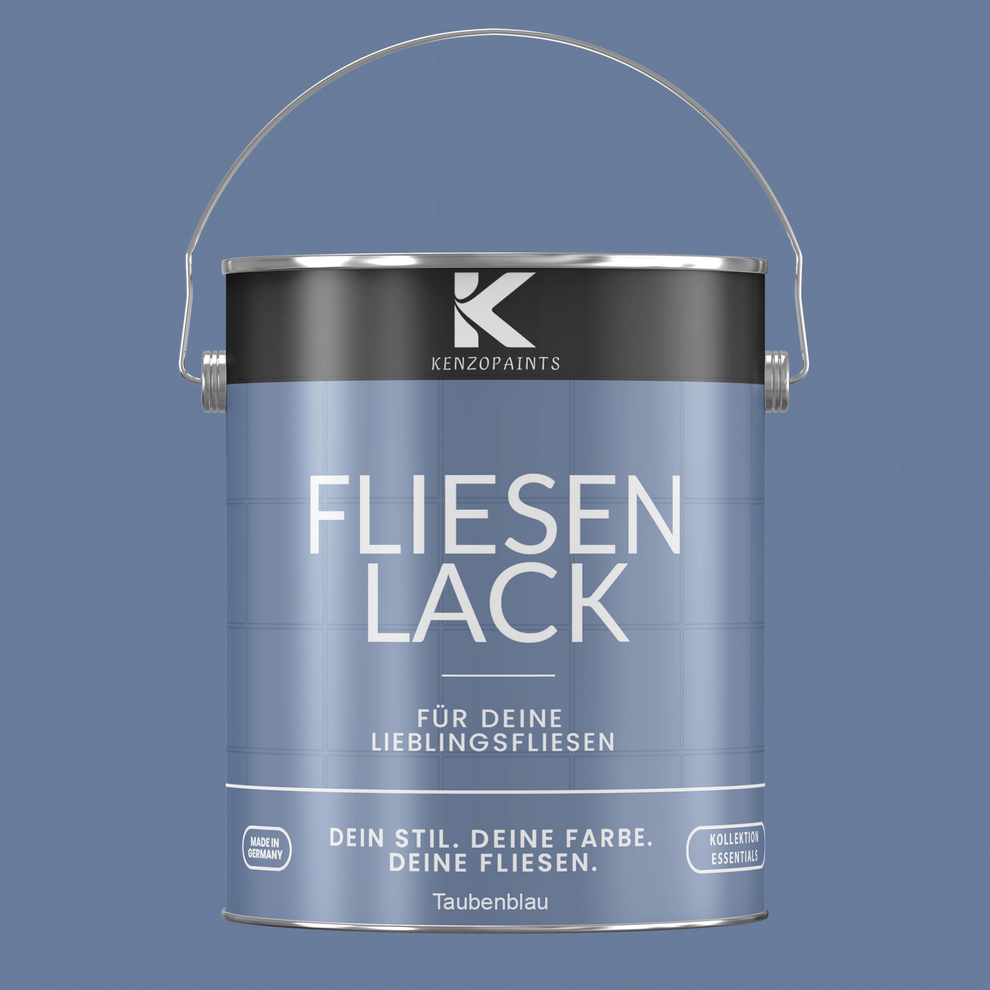Kenzopaints Fliesenlack Fliesenfarbe - 2,5Liter - Farbmanufaktur Contura Berkemeier - Farbmanufaktur Contura Berkemeier