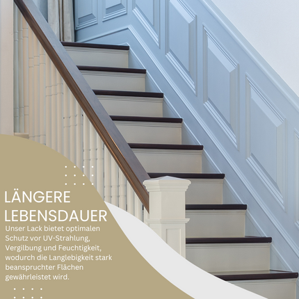 -POS- 2K Fussbodenlack Treppenlack Farbe Buntlack Seidenmatt Dielenlack Parkettlack - Farbmanufaktur Contura Berkemeier - Farbmanufaktur Contura Berkemeier