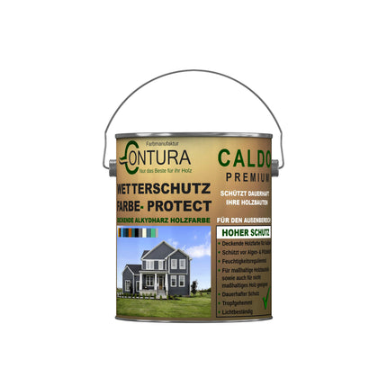 Contura Wetterschutzfarbe Holz Dauerschutzfarbe Deckend Buntlack Holzfarbe Holzlasur Seidenmatt … - Farbmanufaktur Contura Berkemeier - Farbmanufaktur Contura Berkemeier