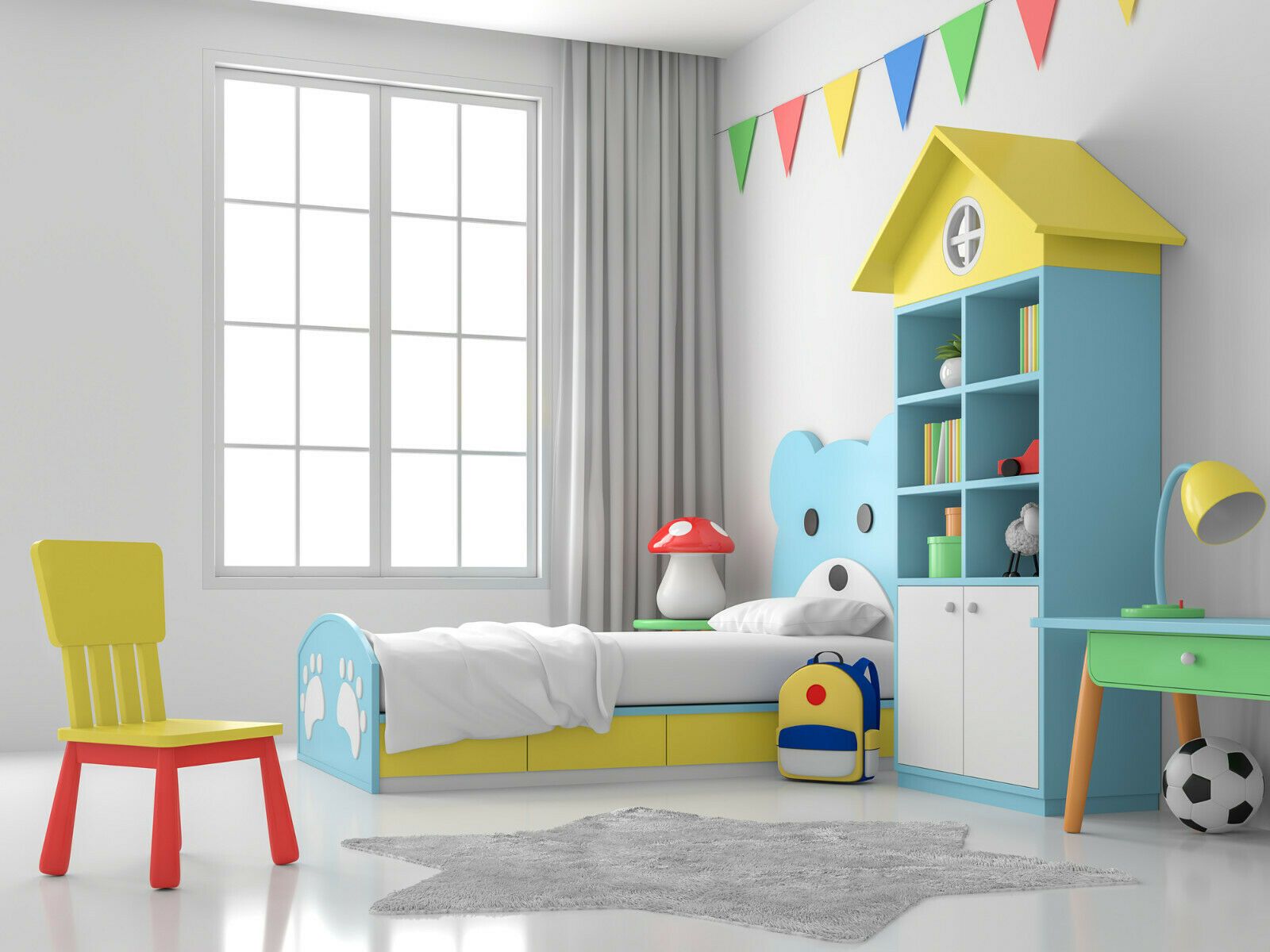 2 Liter Möbellack Lack für Kinderspielzeug +32 Farbtöne DIN EN71/3 Kindermöbel Holzlack Kinderzimmer - Farbmanufaktur Contura Berkemeier22034