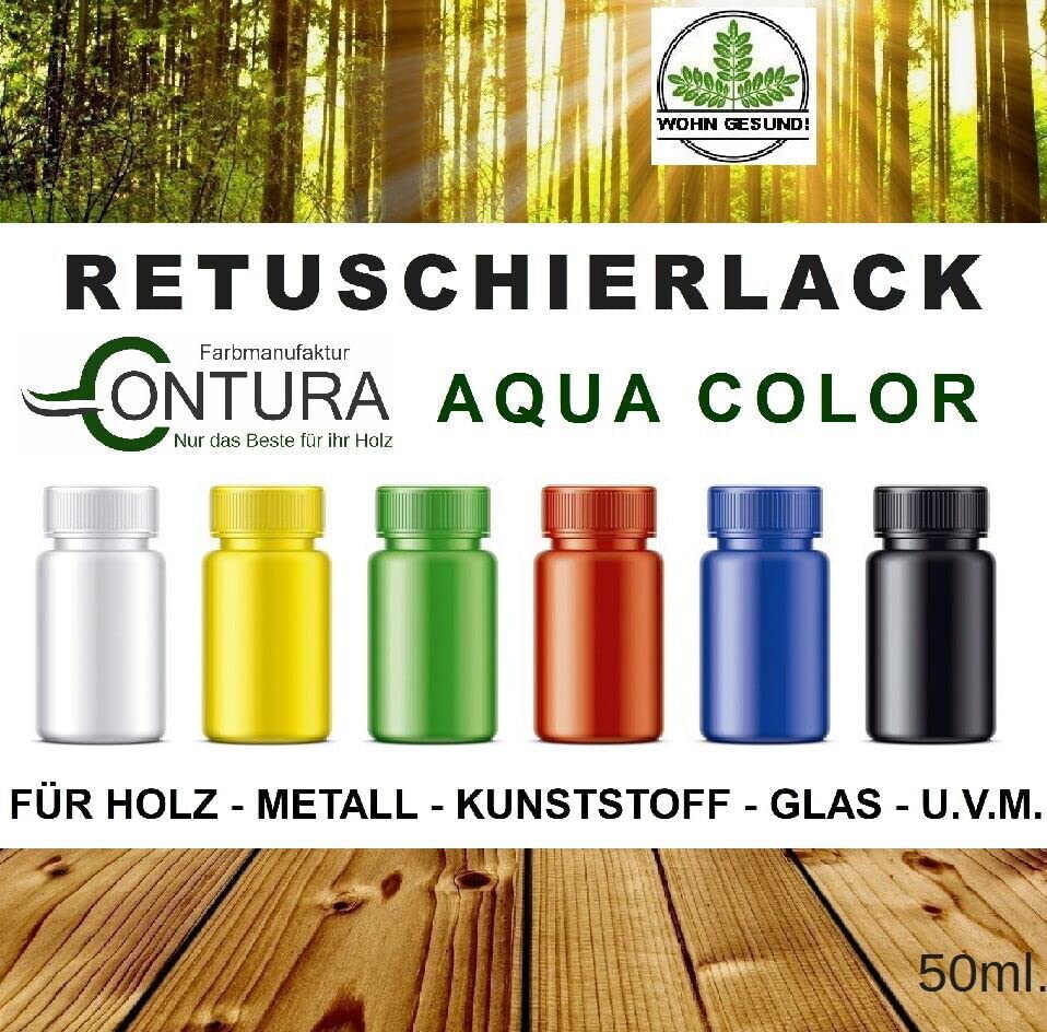 Contura 50ml. Retuschierlack ++Wunschfarbton++ Reparaturlack Holzlack Möbellack Innen und Außen Metallack - Farbmanufaktur Contura Berkemeier