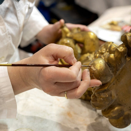 Contura Caldo Goldlack Goldfarbe Gold Effektlack Möbellack Holzlack Metalllack Möbel Farbe - Farbmanufaktur Contura Berkemeier22761