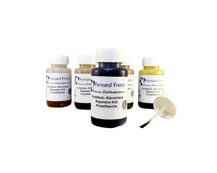 Contura Fernand Freres Schellack Pinselfläschen Hochglanz Klavierlack 50ml. - Farbmanufaktur Contura Berkemeier72163