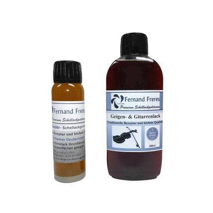 Contura Fernand Freres Set Gitarrenlack Geigenlack Hochglanz Schellack - Farbmanufaktur Contura Berkemeier72190