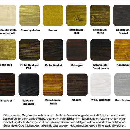 Contura Holzbeize Wasserbeize Möbel Farbe 1Liter - Farbmanufaktur Contura Berkemeier72064