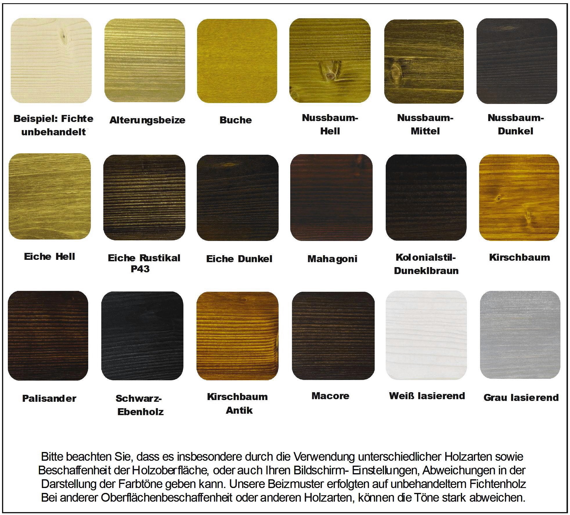 Contura Holzbeize Wasserbeize Möbel Farbe 1Liter - Farbmanufaktur Contura Berkemeier72064