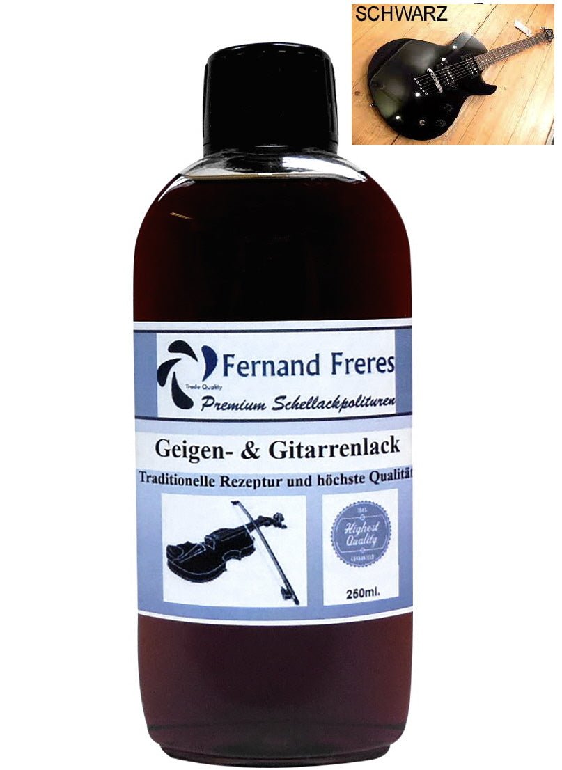 Gitarrenlack Geigenlack Antike Geige Gitarre Lack Glanzlack Schellack - Farbmanufaktur Contura Berkemeier22732